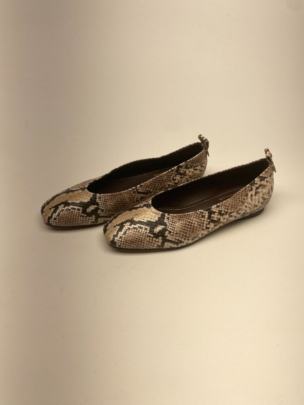 Naturalizer 27 Edit Womens Carla Sneak Leather Ballet Flat Sz 7.5